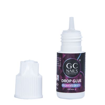 Gc Nails Pegamento En Gota Drop Glue Profesional 3g