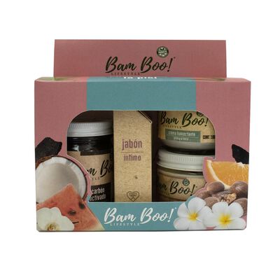 Bam Boo! Lifestyle Set Cuidado De La Piel 4 Pzas