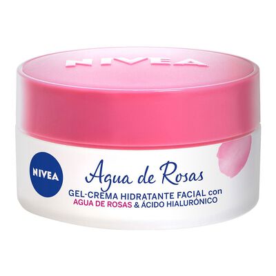 Nivea Gel Crema Hidratante Facial Agua De Rosas 50 Ml