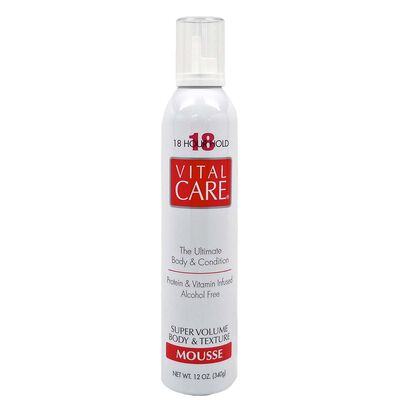 Vital Care Mousse Super Hold Alcohol Free 12oz  6