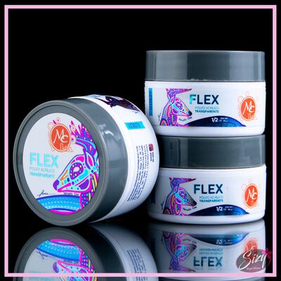 Mia Secret Polvo Acr&iacute;lico Transparente 1/2 Oz Profesional