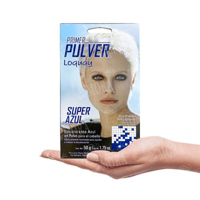 Loquay Primer Pulver Decolorante Super Azul 500g Profesional