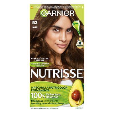 Nutrie Regular Tinte Capilar 53 Nuez Casta&ntilde;o Claro Dorado