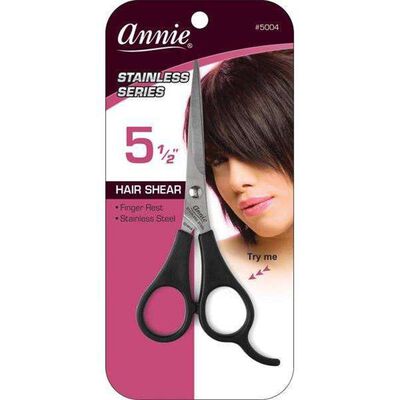 Annie Tijeras Profesional Peluquer&iacute;a 5.5" Acero Inoxidable