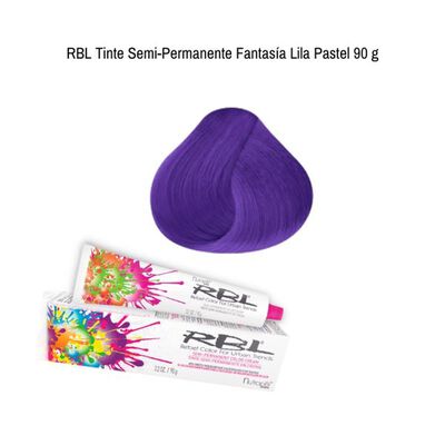 Rbl Tinte Semi-permanente Lila Pastel 90g Crema Sin Amon&iacute;aco