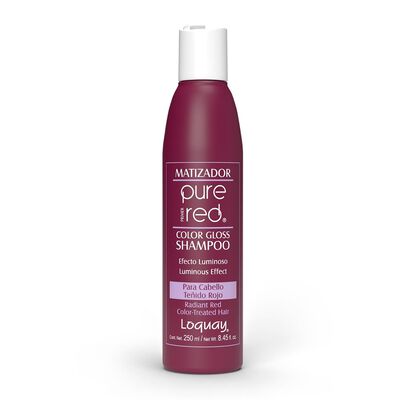 Loquay Shampoo Matizador Primer Red 1 Litro Profesional