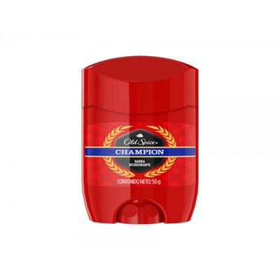 Old Spice Desodorante Barra Champion 50g Hombre Sin Aluminio