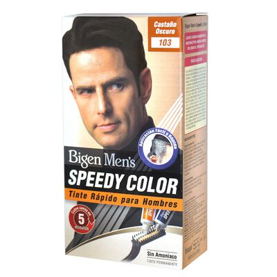 Bigen Tinte Para Caballero Color Casta&ntilde;o Oscuro
