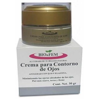 Bio & Fem Crema Contorno De Ojos 60g Antiarrugas Y Ojeras