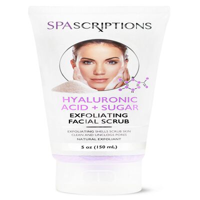 Spa Scriptions Exfoliante Facial &Aacute;cido Hialur&oacute;nico Y Az&uacute;car 150ml