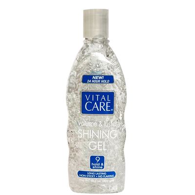 Vital Care Gel Capilar Volumen Brillo Fijaci&oacute;n 10.6 Oz  12