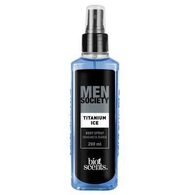 Bioscents Men Society Titanium Ice Body Mist 60 Ml