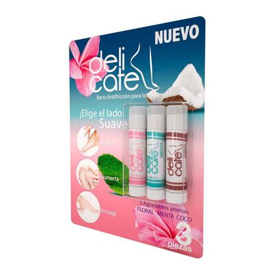 Delicate Barra Cuidado De Pies Coco 100g