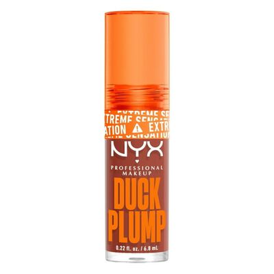 Nyx Duck Plump Gloss Labial Voluminizador Brown Of Applause 7ml