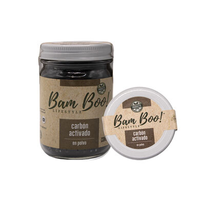 Bam Boo! Lifestyle Carb&oacute;n Activado En Polvo 40 Gr