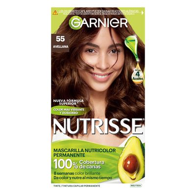 Nutrie Regular Tinte Capilar 55 Avellana Casta&ntilde;o Claro Caoba