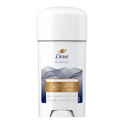 Dove Desodorante Hombre Clinical Barra 58g Protecci&oacute;n 96h