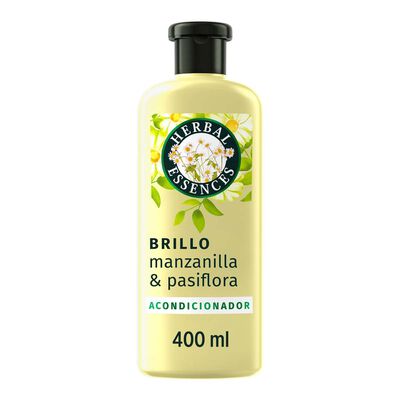 Herbal Essences Brillo Manzanilla & Pasiflora Acondicionador 400 Ml