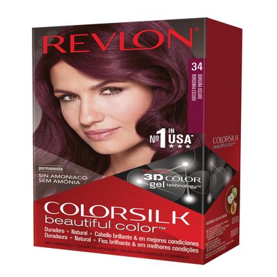 Revlon Colorsilk 3db Tinte Borgo&ntilde;a Oscuro Permanente 1 Unidad
