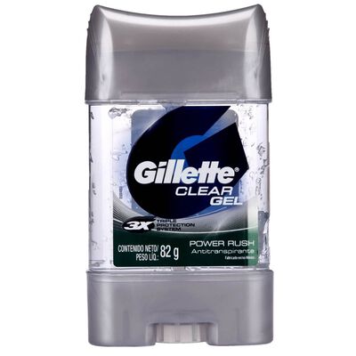 Gillette Gel Antitranspirante Specialized Power Rush 82 G