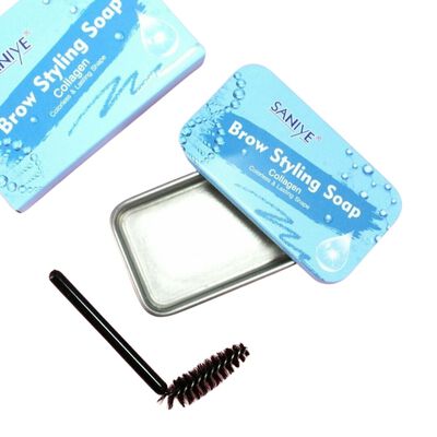 Saniye Jab&oacute;n Para Peinar Y Fijar Cejas