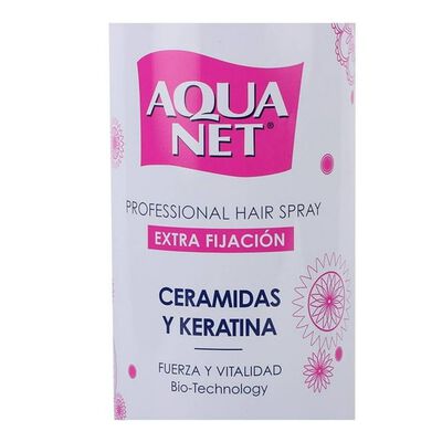 Aqua Net Spray Fijador Ceramidas Y Keratina 316ml