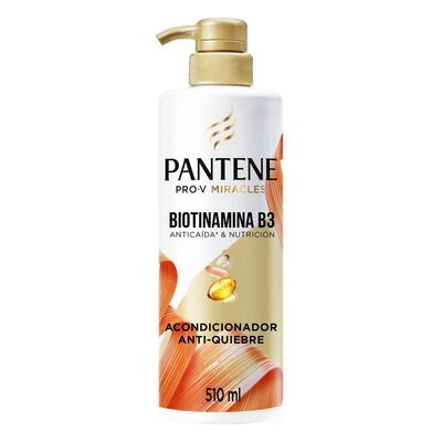 Pantene Acondicionador Antiquiebre Biotinamina B3 Para Cabello Fr&aacute;gil Y Quebradizo 510 Ml