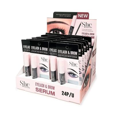 S.he Makeup S&eacute;rum Pesta&ntilde;as Y Cejas 8ml Resistente Al Agua
