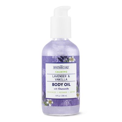 The Spathecary Aceite Corporal Calmante De Lavanda Y Vainilla Con Manzanilla