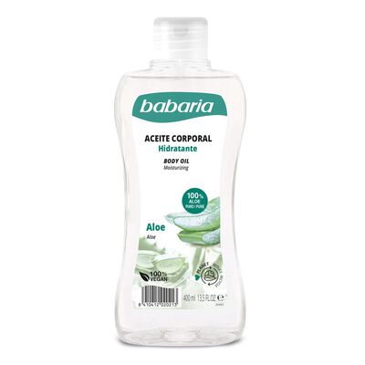 Aceite Corporal Aloe Vera 400 Ml Babaria