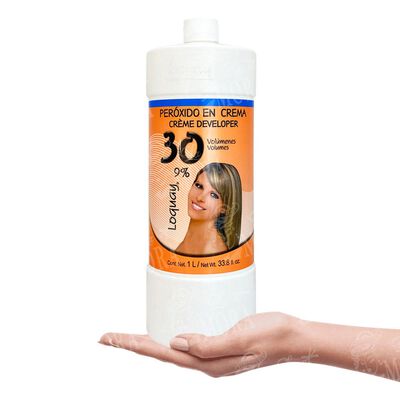 Loquay Per&oacute;xido En Crema 30vol 1000ml Profesional
