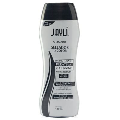 Jayli Shampoo Sellador Negro Con Queratina 440ml