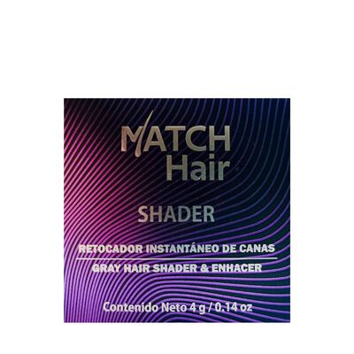 Match Hair Retocador Capilar Gris 4g 1pc Semipermanente