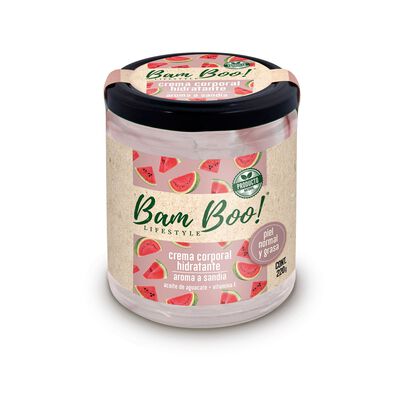 Crema Hidratante Aroma A Sand&iacute;a 220 Gr Bam Boo! Lifestyle