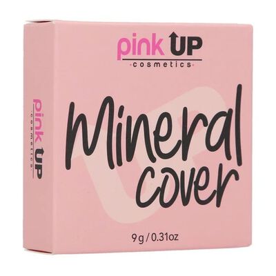 Pink Up Maquillaje Mineral Cover 600 Polvo Compacto Mate 9g