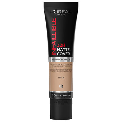 L'or&eacute;al Base De Maquillaje L&iacute;quida Infalible Matte 32h 110 Vainilla