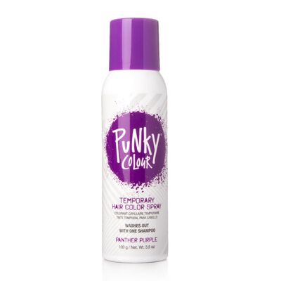 Punky Colour Spray Color Temporal Cabello 100ml Panther Purple
