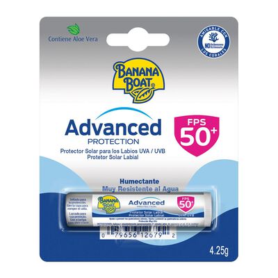 Banana Boat B&aacute;lsamos Protector Solar Para Labios Advanced Protection Fps50 4.25 G