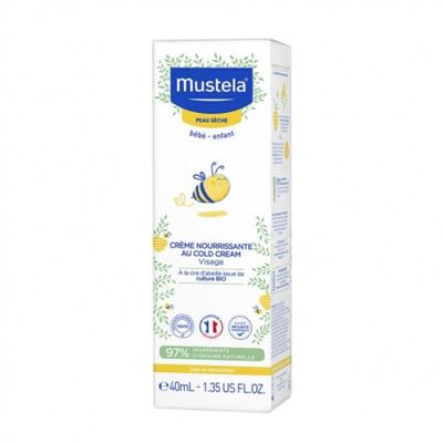 Mustela Cold Cream Crema Corporal Emoliente 40ml Beb&eacute;s