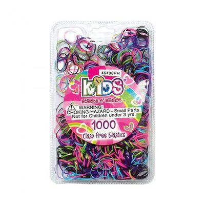 Stylin Girls Bandas El&aacute;sticas L&aacute;tex 900 Pcs Multicolor