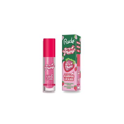 Rude Cosmetics Brillo Voluminizador Berry Plump Az&uacute;car Rosa