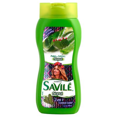 Savile Shampoo 2 En 1 Nopal Y S&aacute;bila 700 Ml