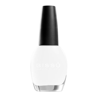 Bissu Esmalte U&ntilde;as Blanco Coral 5ml Colecci&oacute;n B&aacute;sicos