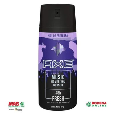 Axe Desodorante Aerosol Martin Garrix 150ml Protecci&oacute;n Durable