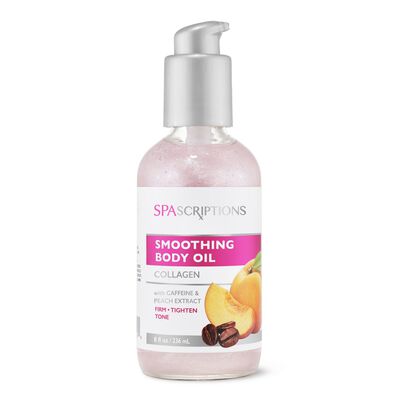 Spascriptions Aceite Corporal Suavizante Con Col&aacute;geno, Cafe&iacute;na Y Durazno