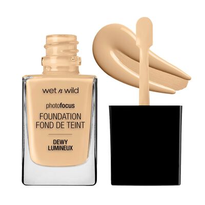 Wet N Wild Base L&iacute;quida Photo Focus Dewy 28 Ml Soft Beige