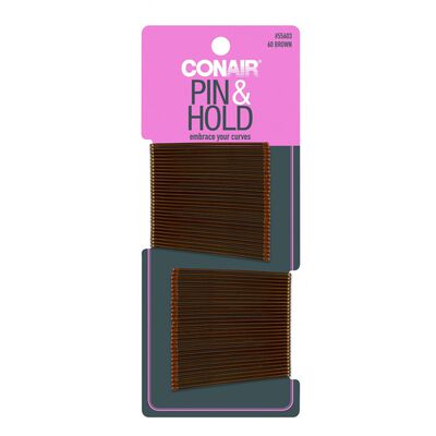 Conair Horquillas Brown 60  Apertura Deslizante
