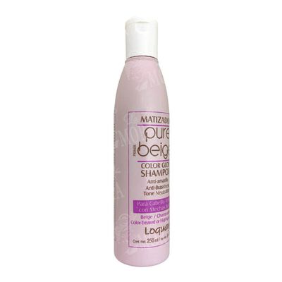 Loquay Shampoo Matizador Beige 250ml Tratamiento Capilar