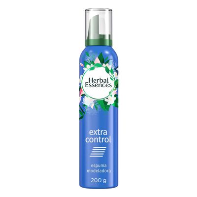 Herbal Essences Mousse Extra Control Fijaci&oacute;n Fuerte 200g