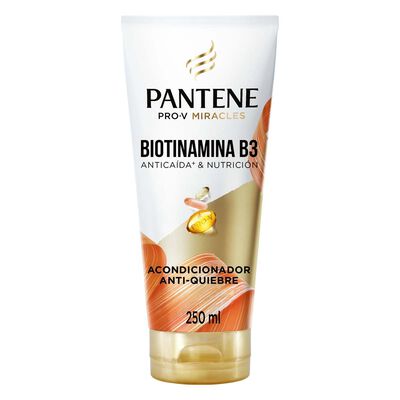 Pantene Acondicionador Antiquiebre Biotinamina B3 Para Cabello Fr&aacute;gil Y Quebradizo 250 Ml